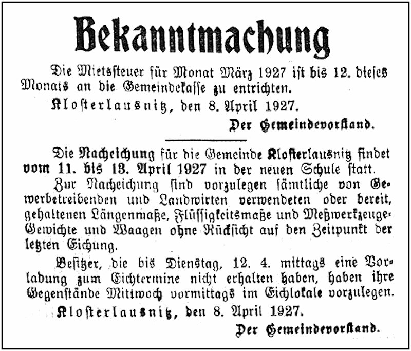 1927-04-07 Kl Nacheichen